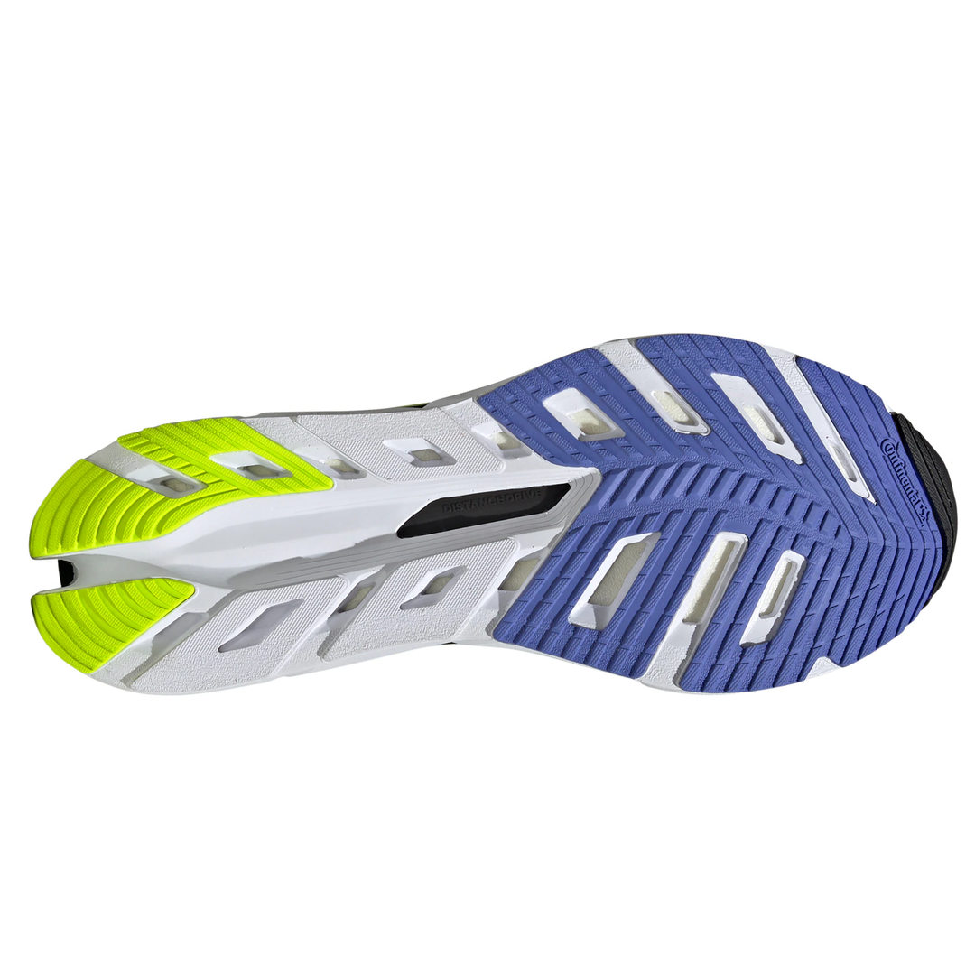 Adidas Mens Adistar BYD - Footwear White/Core Black/Lucid Lemon - Neutral - SS25