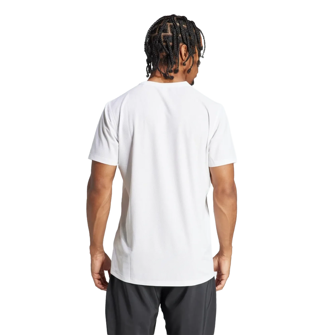Adidas Mens Own The Run T-Shirt - White