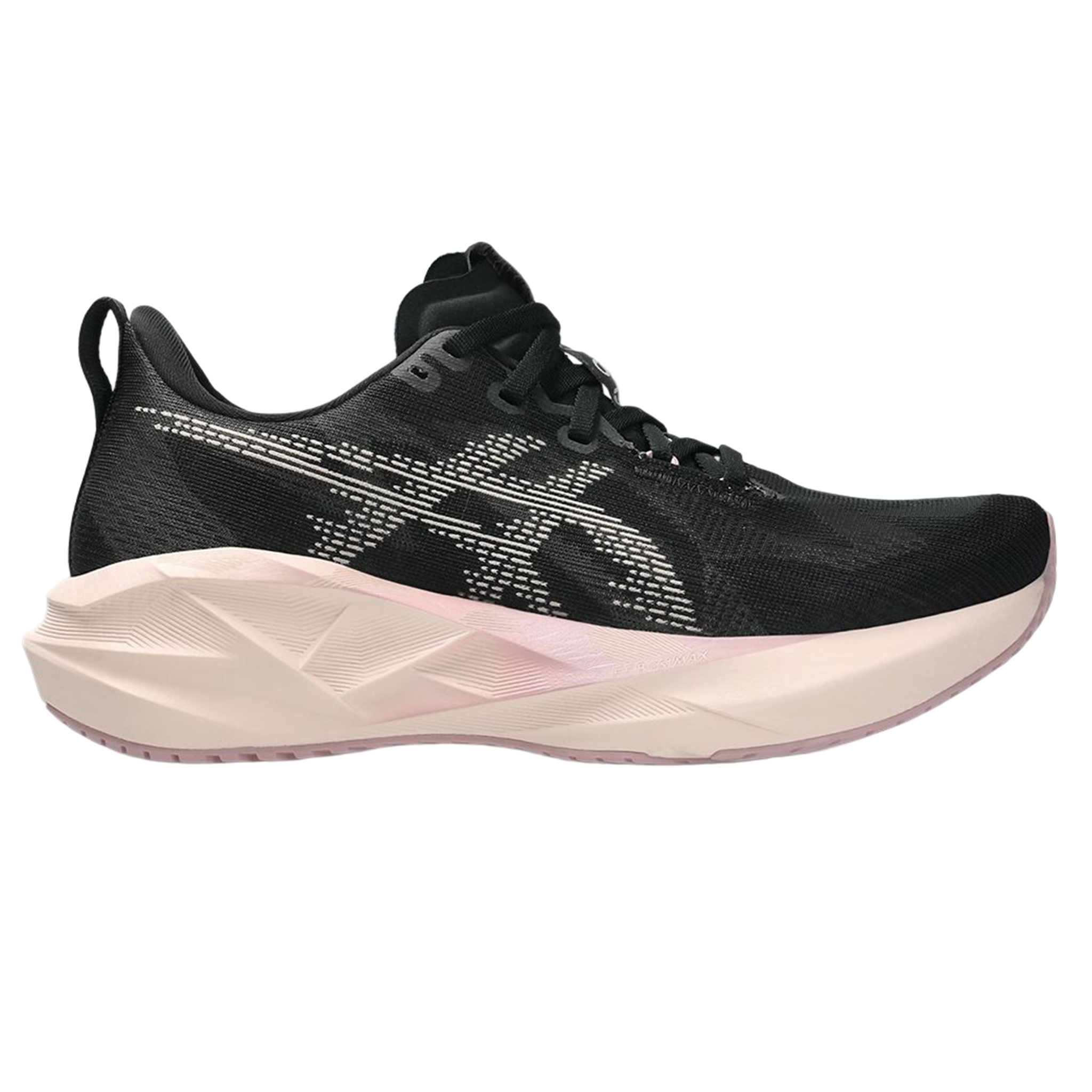 Asics Womens Novablast 5 - Black/Pearl Pink - Neutral - SS26