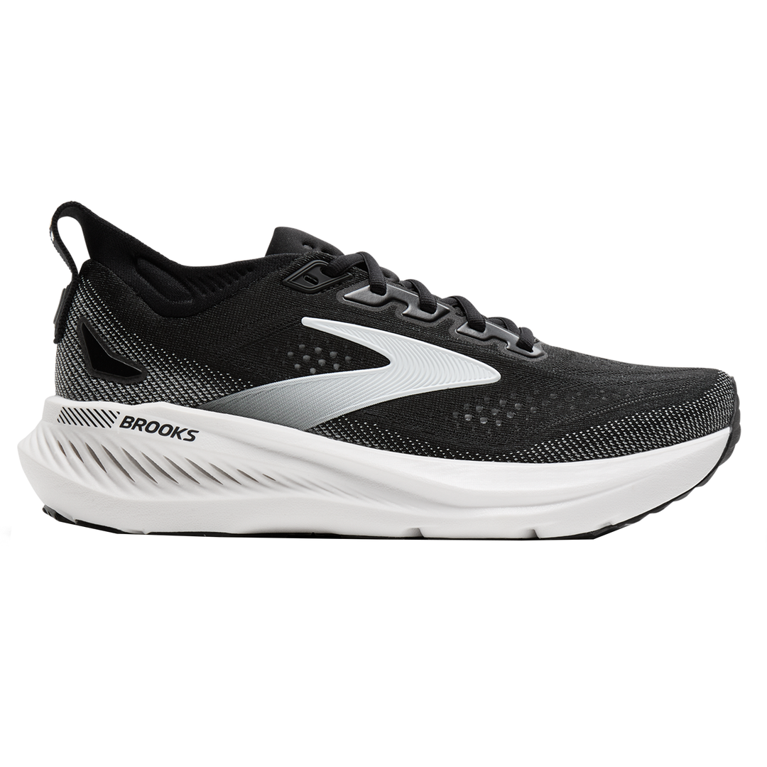 Brooks Herren Glycerin GTS 23 – Schwarz/Grau/Weiß – Stabilität – SS26