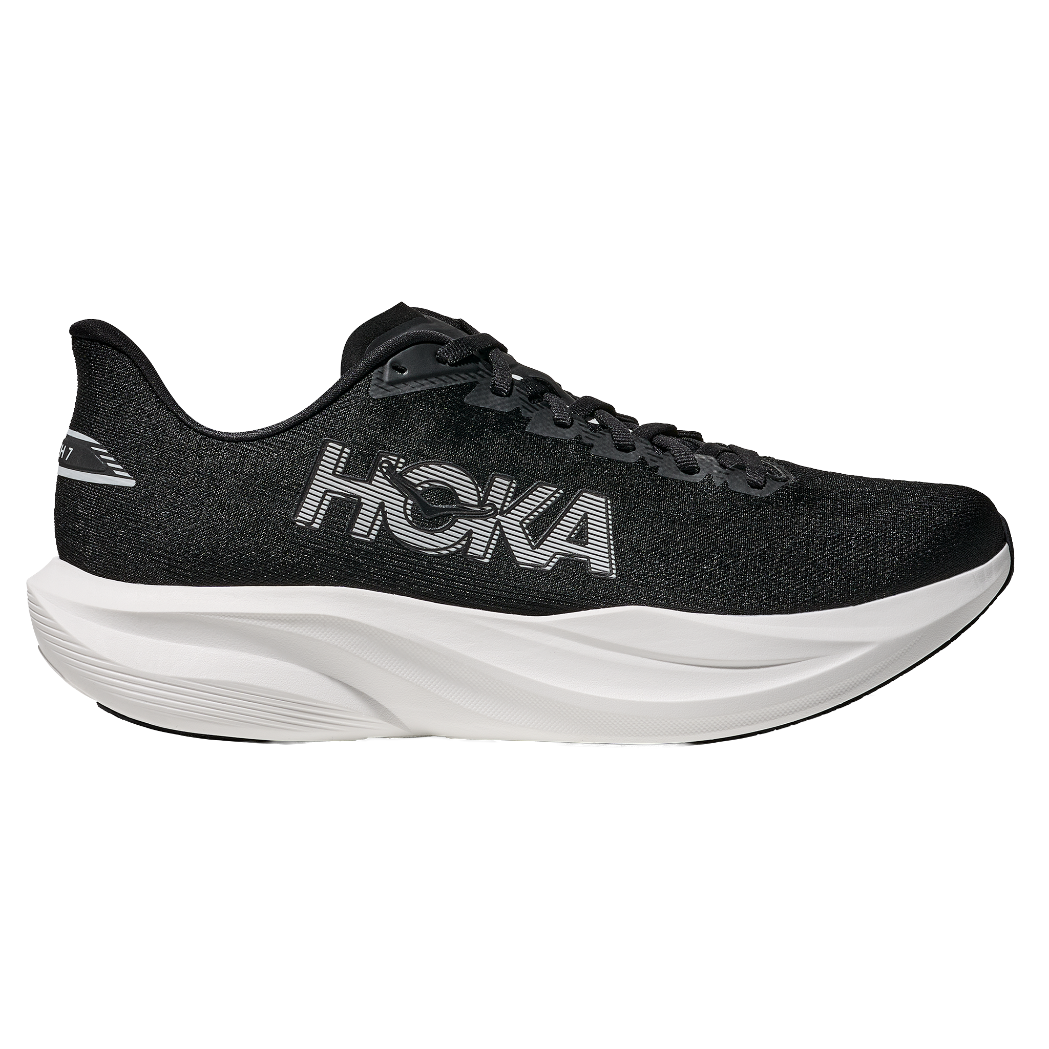 Hoka Mens Mach 7 - Black/White - Neutral - SS26