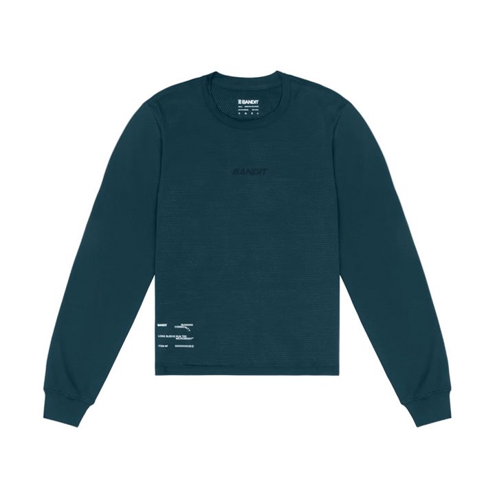 Bandit Womens Long Sleeve Micromesh Tee - Storm - SS26