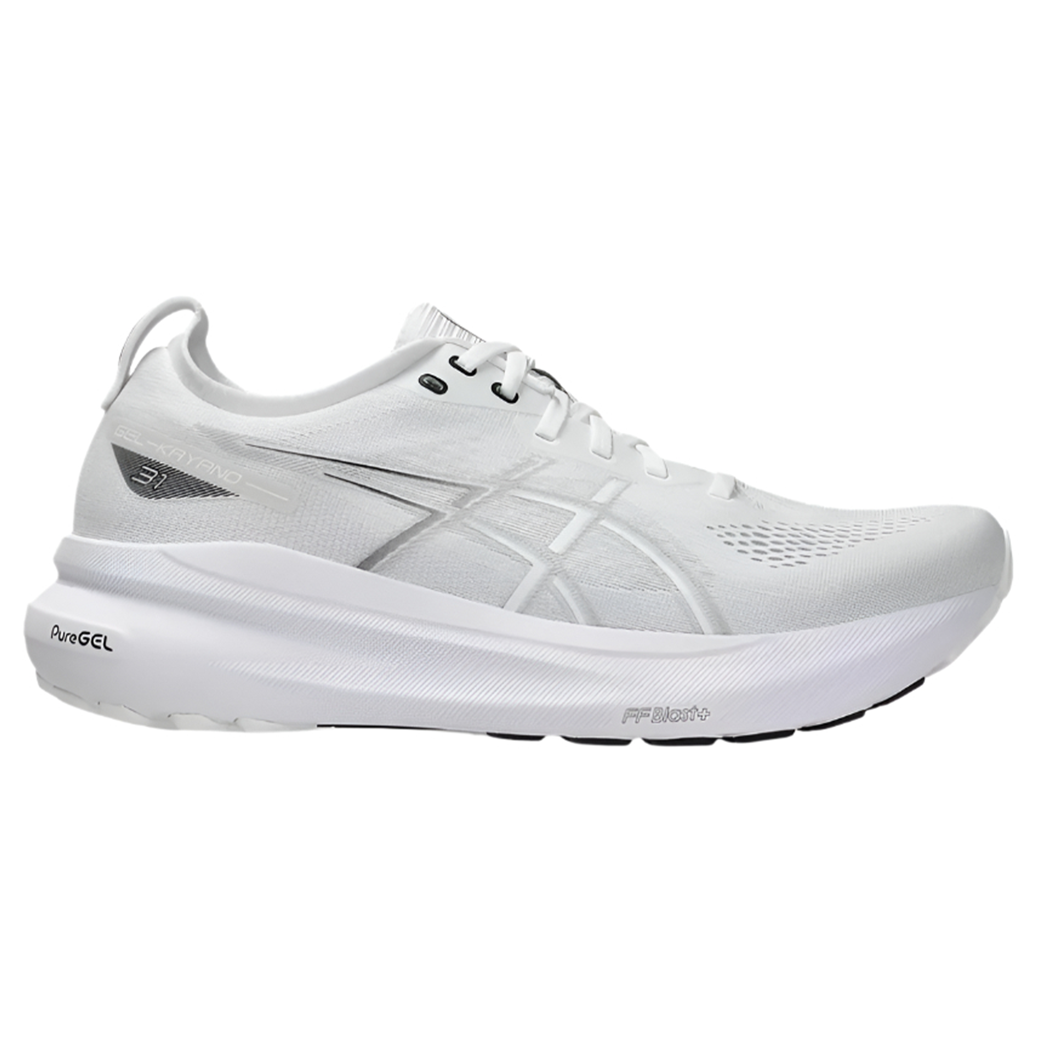 Asics Mens Gel Kayano 31 - White/Concrete - Stability