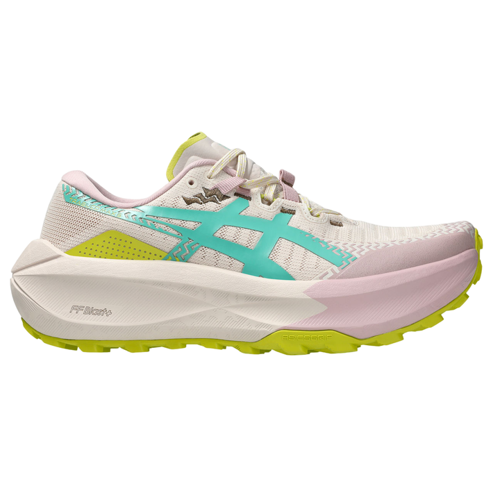 Asics Womens Trabuco Max 5 - Mineral Beige/Aurora Green - Trail - SS26