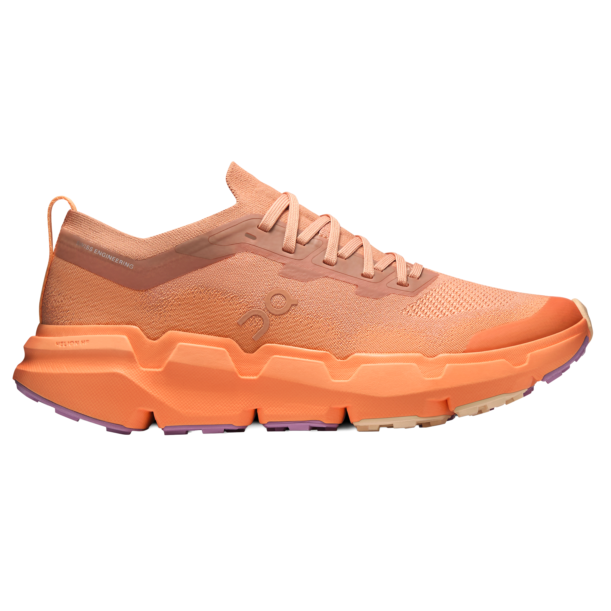 ON Womens Cloudsoma - Sandstone/Tangerine - Trail - SS26