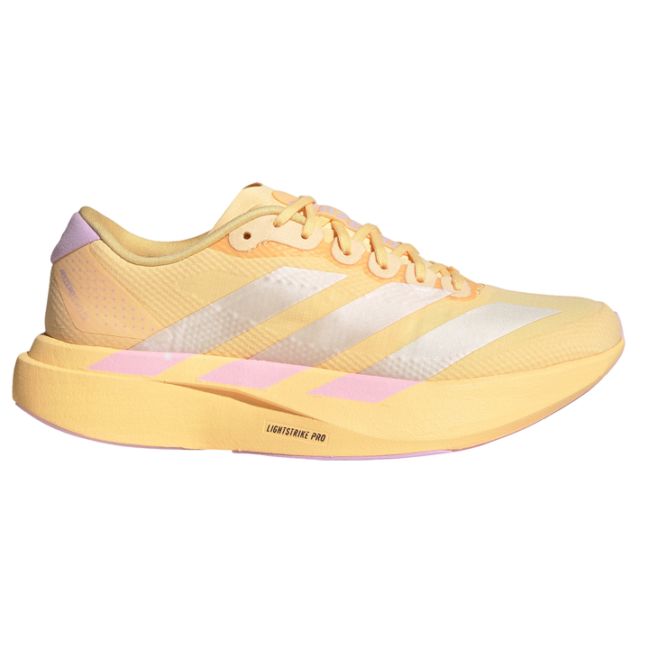 Adidas Damen Adizero Evo SL Woven - Ice Tangerine/Ice Gold Metallic/Bliss Lilac - Neutral - SS26