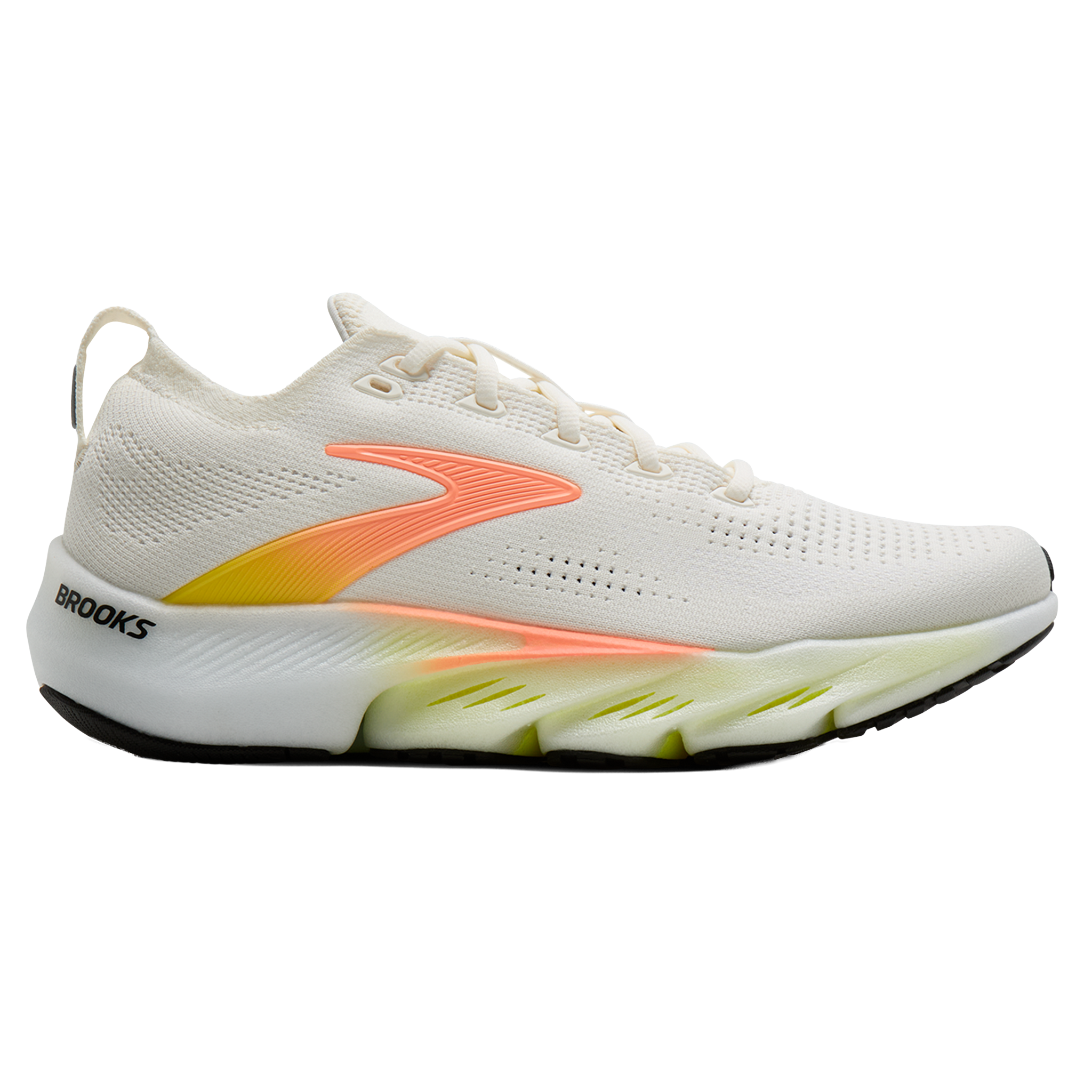 Brooks Womens Glycerin Flex - White/Peach/Nightlife - AW26
