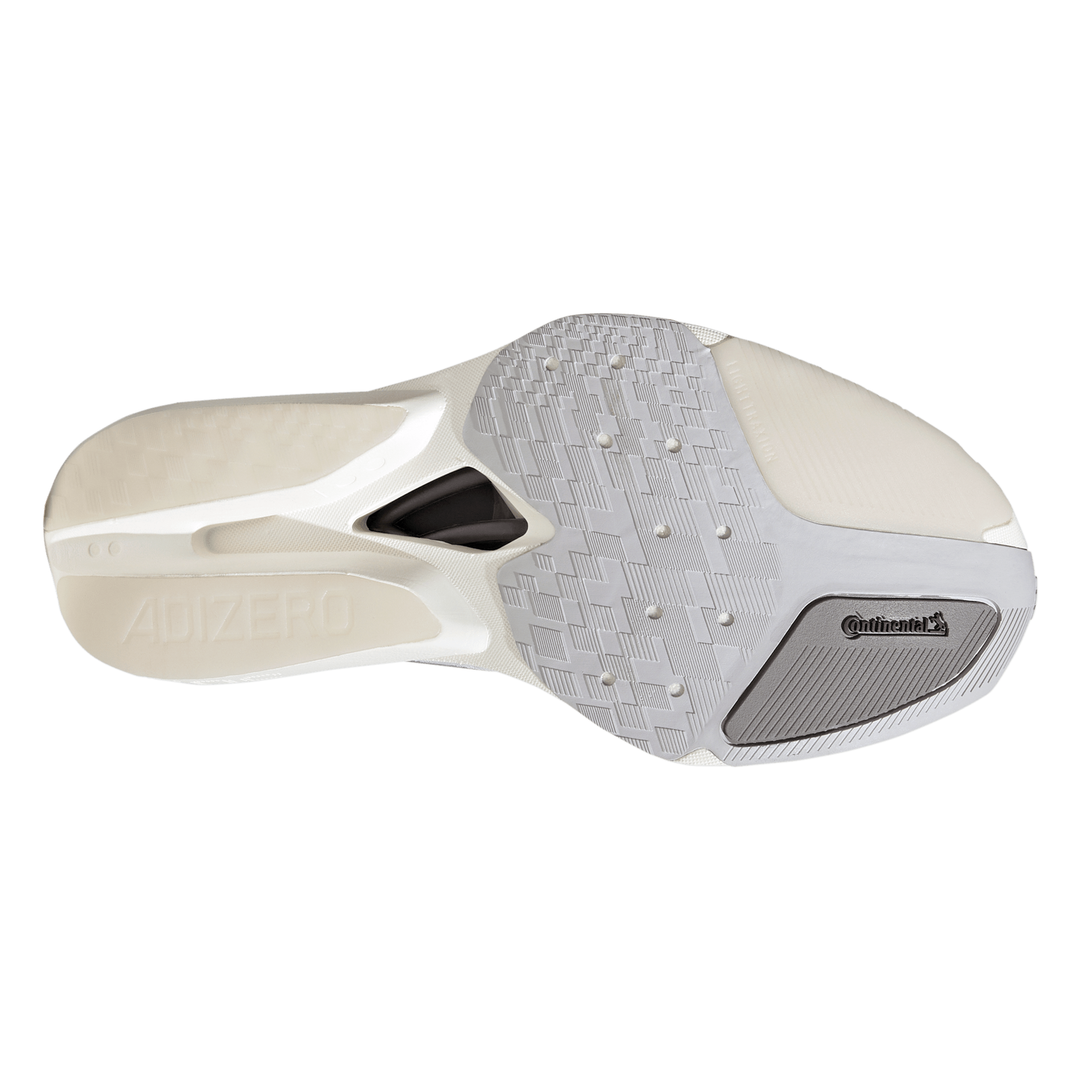 Adidas Mens Adizero Prime X3 Strung - Footwear White/Dash Grey/Grey Three - Neutral - AW26