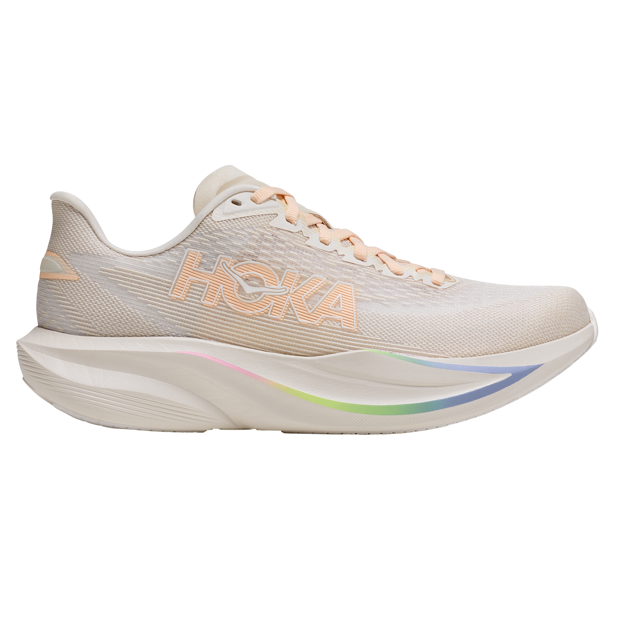 Hoka Womens Mach 7 - Oat Milk/Alabaster - Neutral - AW26