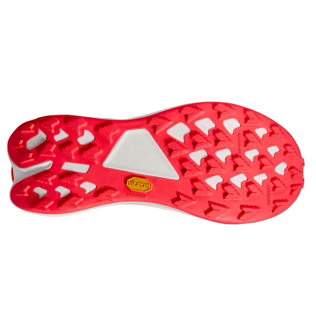 Hoka Womens Tecton X 3 - Squid Ink/Neon Flame - Trail - SS26