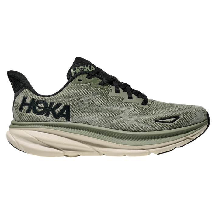 Hoka Mens Clifton 9 - Sea Moss/Forest Lichen - Neutral