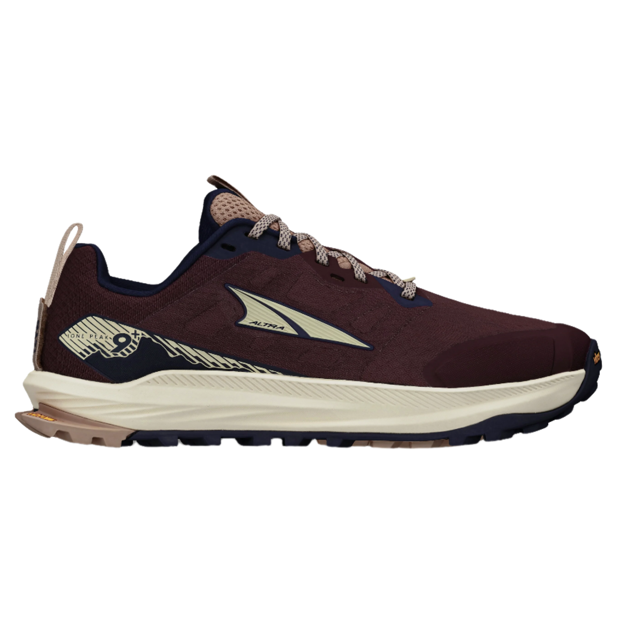Altra Womens Lone Peak 9+ - Maroon - Trail - AW25