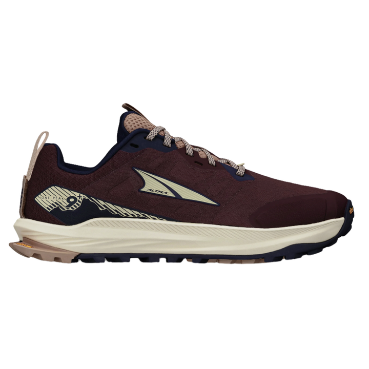 Altra Womens Lone Peak 9+ - Maroon - Trail - AW25