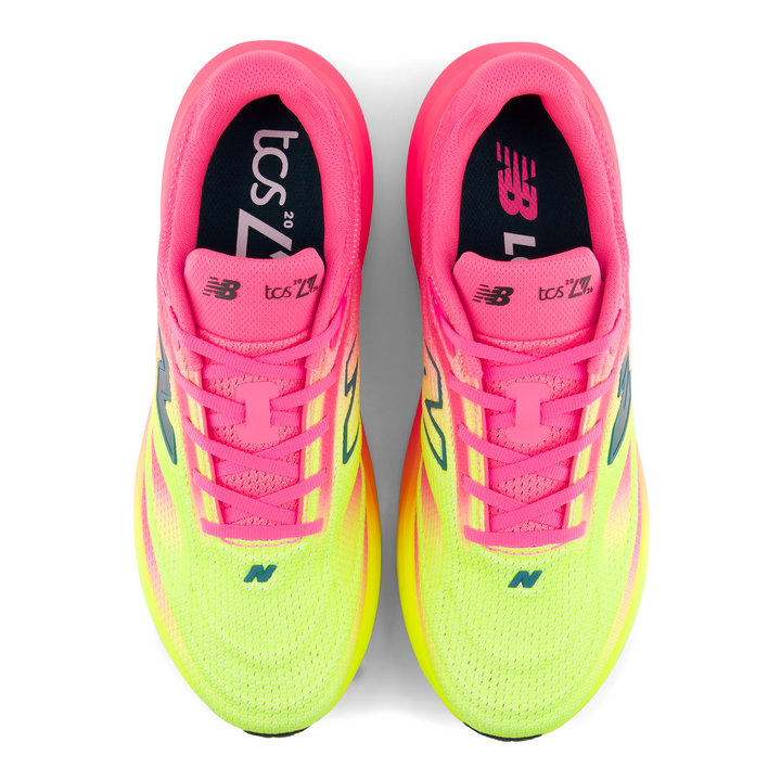 New Balance Mens 1080V15 London Edition - Alkaline Green/Pink Heat - Neutral - SS26