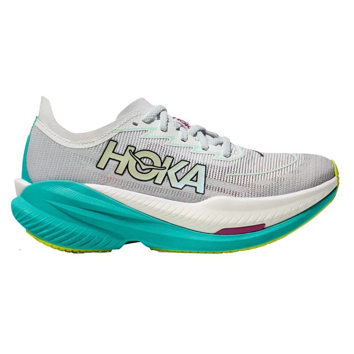 Hoka Womens Mach X 2 - Frost/Electric Aqua- Neutral
