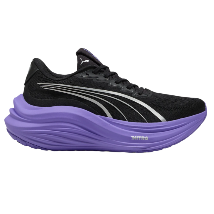 Puma Womens MagMax NITRO - Puma Black/Dark Amethyst - Neutral - AW25