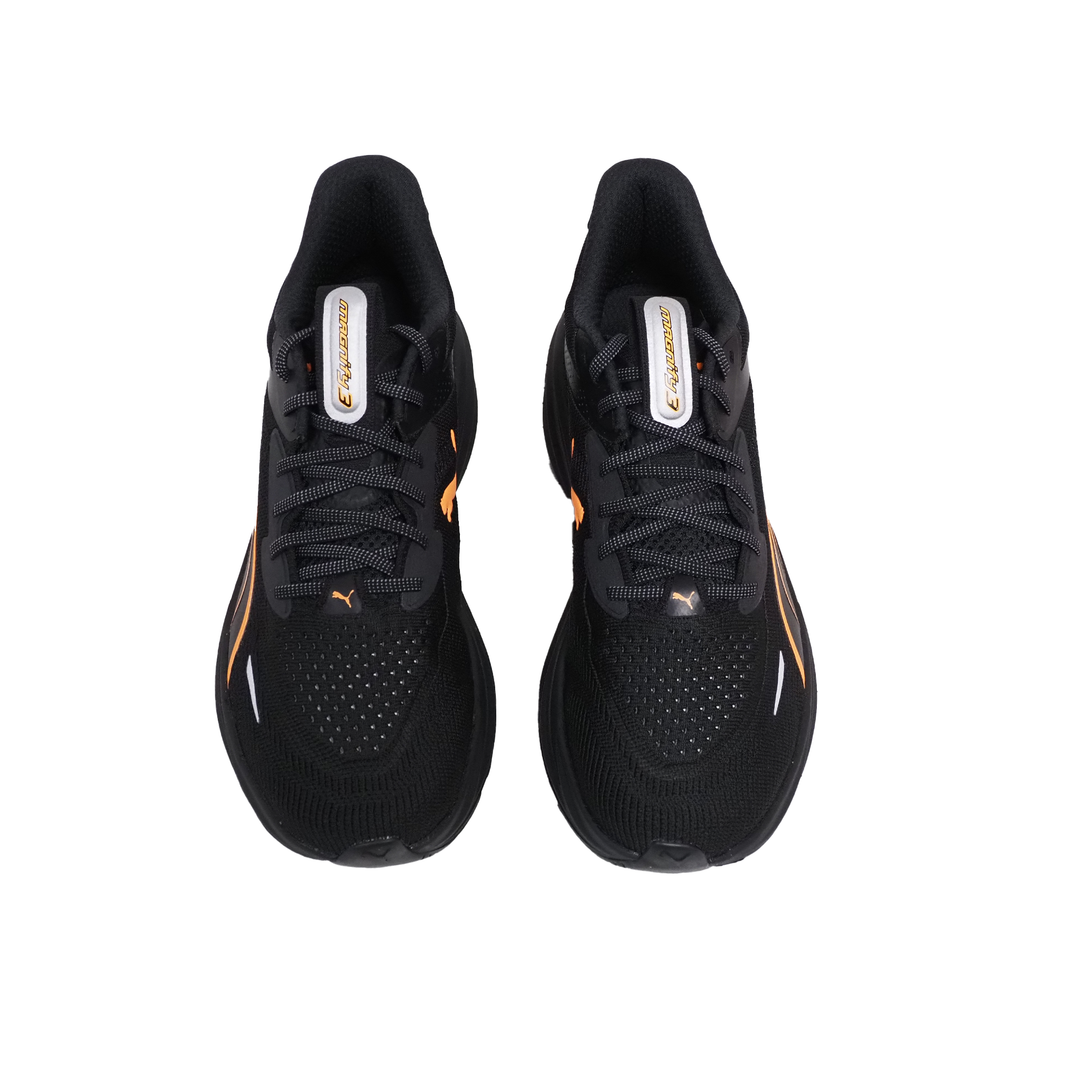 Puma Mens Magnify NITRO 3 - Puma Black/Heat Fire/Puma Silver - Neutral - AW25