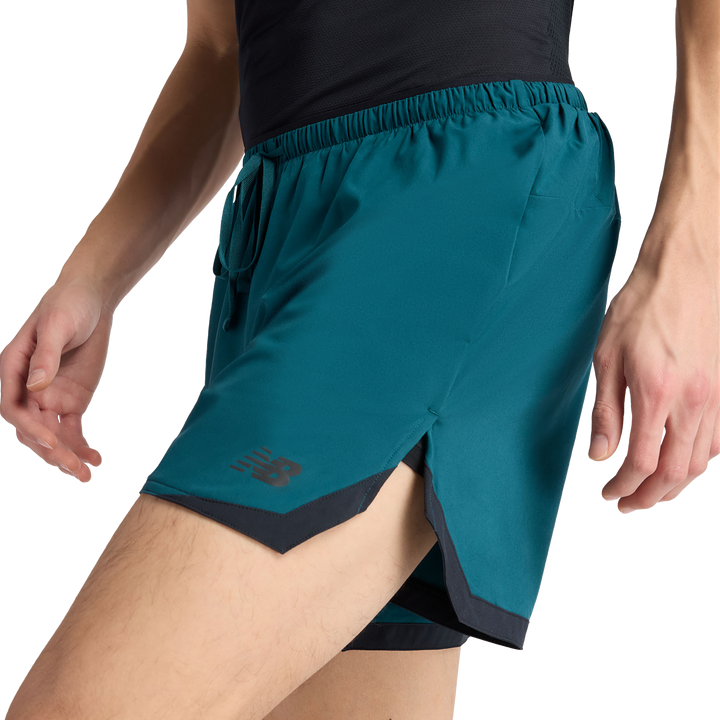 New Balance Herren London Edition RC Essentials Short 5" – Medusa Green – SS26