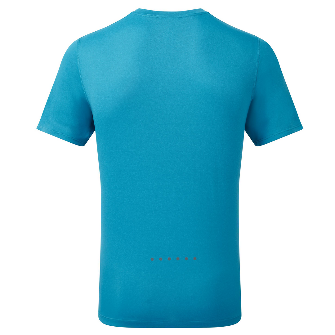 RonHill Mens Core S/S Tee - Petrol/Fluo Orange