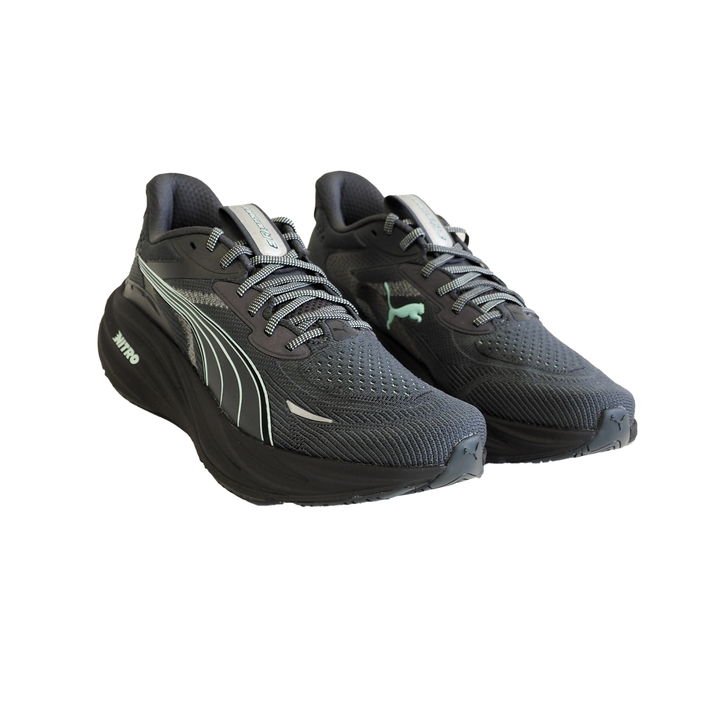 Puma Herren Magnify NITRO 3 - Altgrau/Mint Melt/Puma Silber - Neutral - AW25