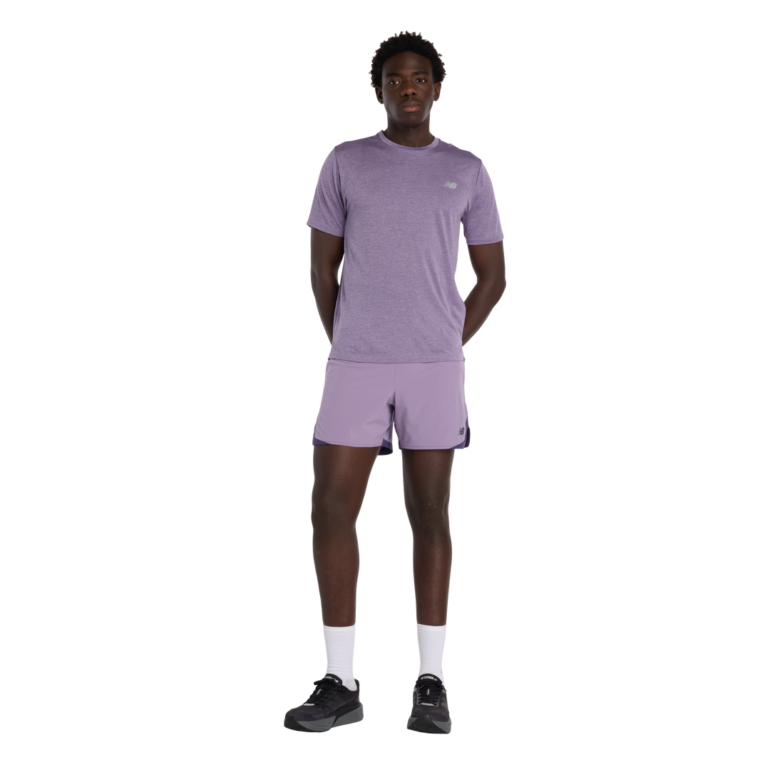 New Balance Mens Athletics T-Shirt - Candied Violet - SS26