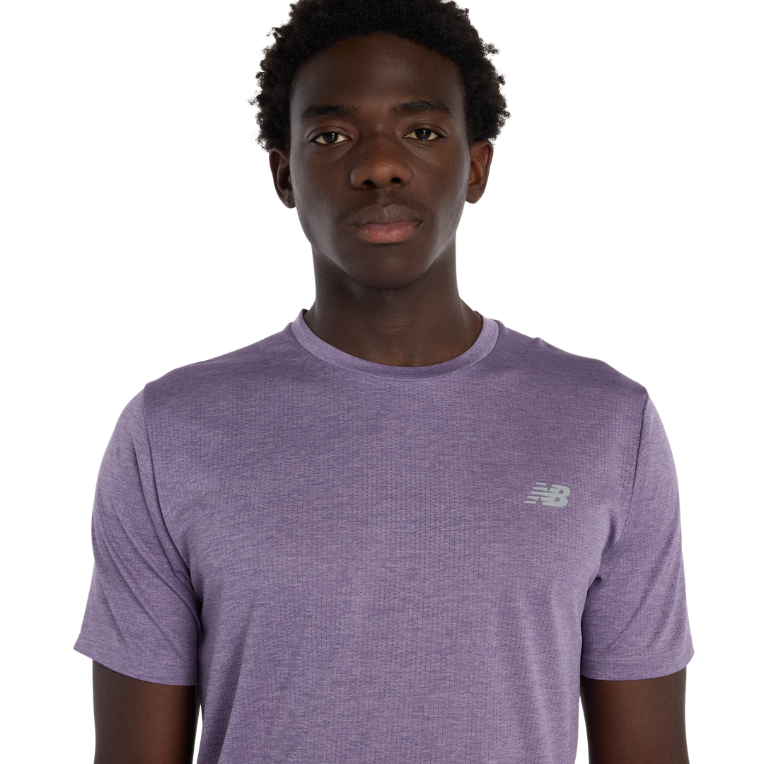 New Balance Mens Athletics T-Shirt - Candied Violet - SS26