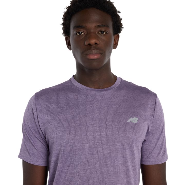 New Balance Mens Athletics T-Shirt - Candied Violet - SS26