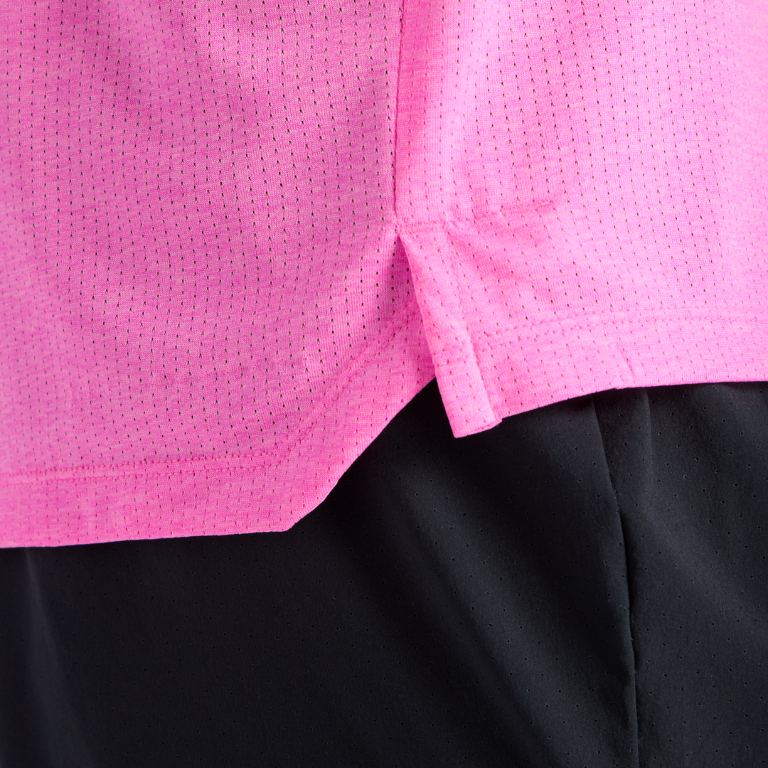 New Balance Herren London Edition RC Essential Singlet – Pink Heat – SS26