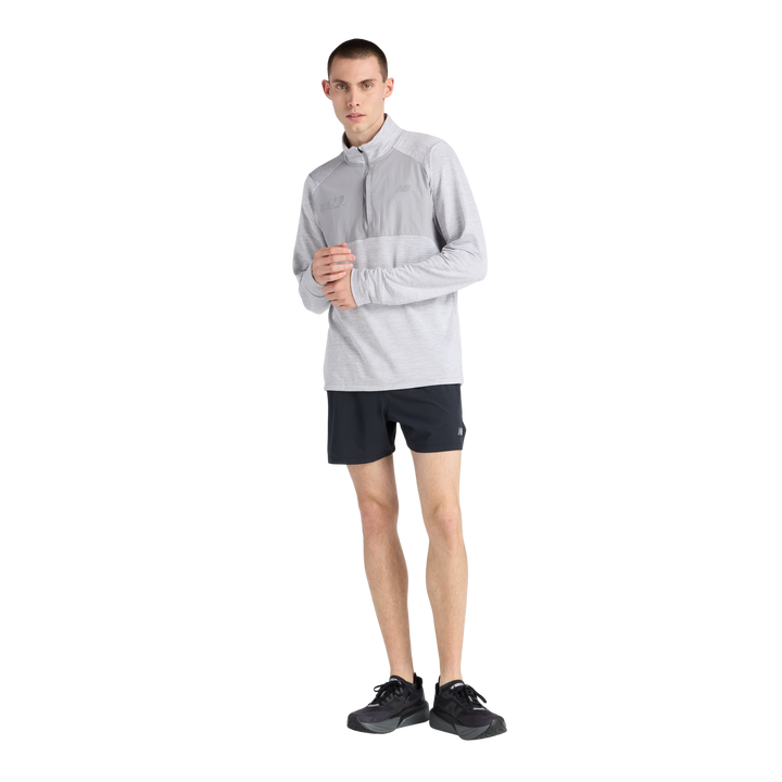 New Balance Herren London Edition RC Essential Heat Grid Half Zip – Athletic Grey – SS26