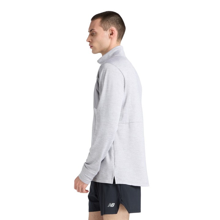 New Balance Herren London Edition RC Essential Heat Grid Half Zip – Athletic Grey – SS26