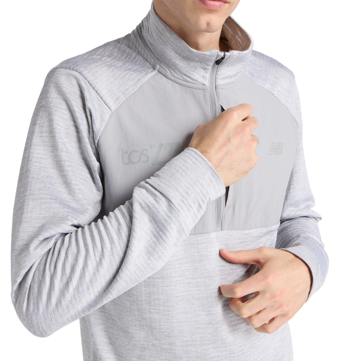 New Balance Herren London Edition RC Essential Heat Grid Half Zip – Athletic Grey – SS26