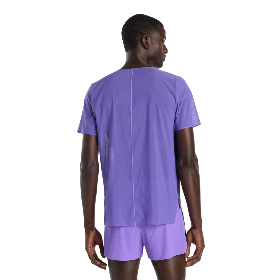 New Balance Herren Race Day Ultra Light bedrucktes T-Shirt – Electric Purple – SS26