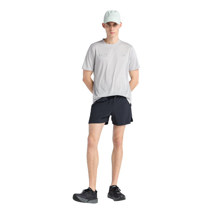 New Balance Mens London Edition RC Essential T-Shirt - Athletic Grey - SS26