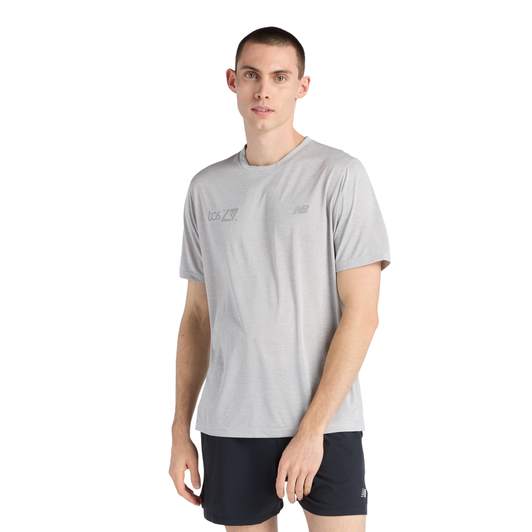 New Balance Mens London Edition RC Essential T-Shirt - Athletic Grey - SS26