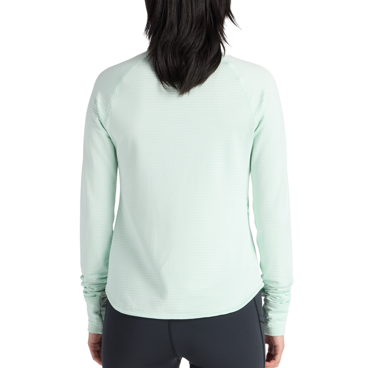 New Balance Damen London Edition RC Essential Heat Grid Half Zip – Cosmic Jade – SS26