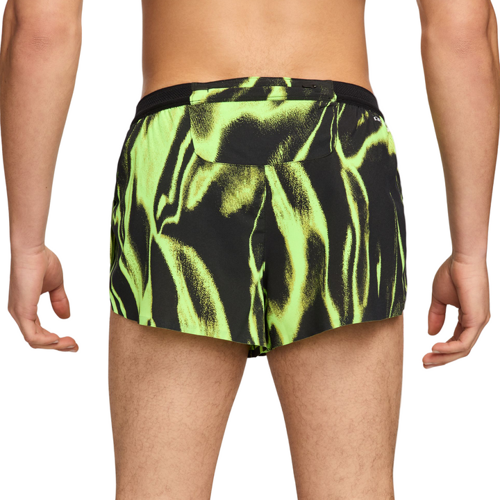 Nike Mens Dri-FIT ADV 2" Aeroswift Short - Volt/White