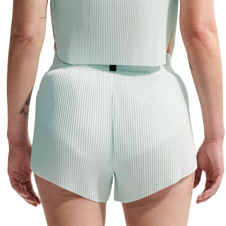 Nike AeroSwift Women's Dri-FIT ADV Mid-Rise 3" Shorts - Barely Green/Black - SU26