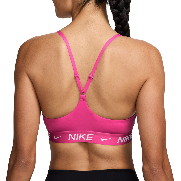 Nike Indy Light Support Adjustable Sports Bra - Hyper Pink - SU26