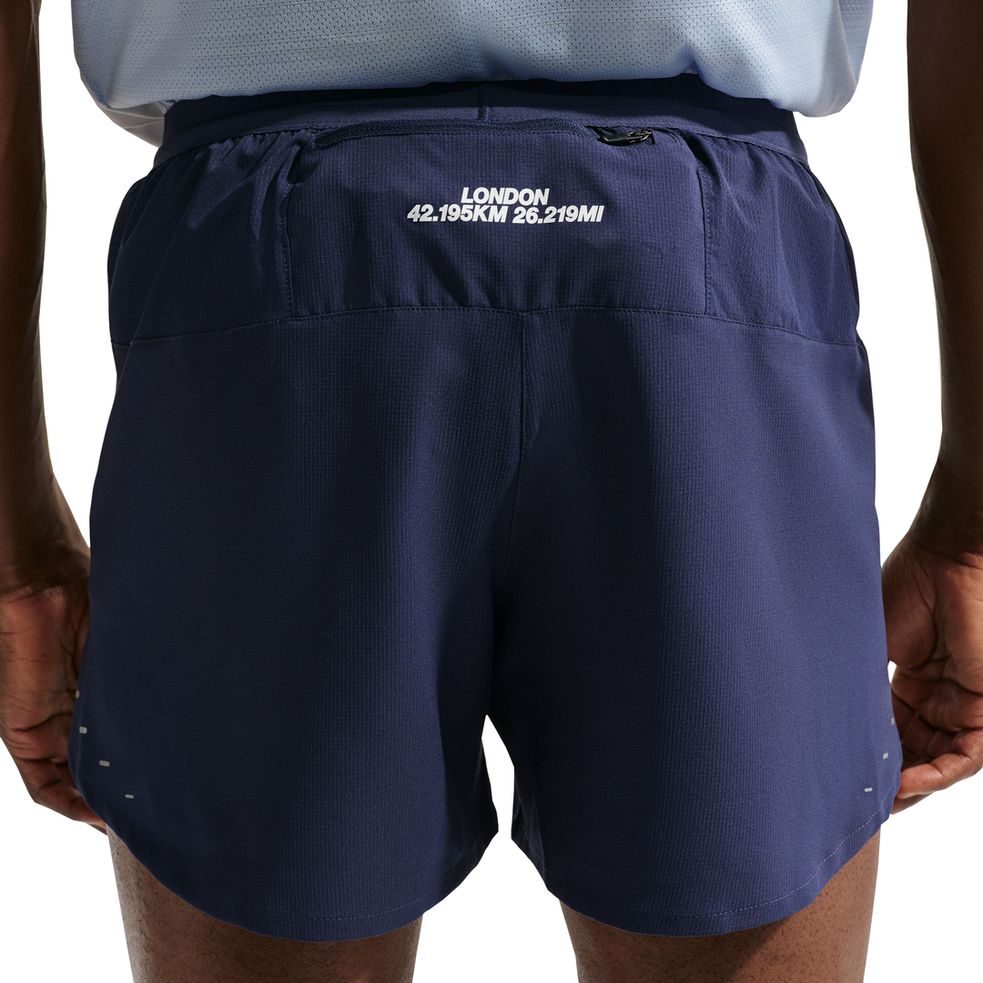 Nike Mens Dri-FIT 5" Brief-Lined Stride Short - Midnight Navy London - SP26