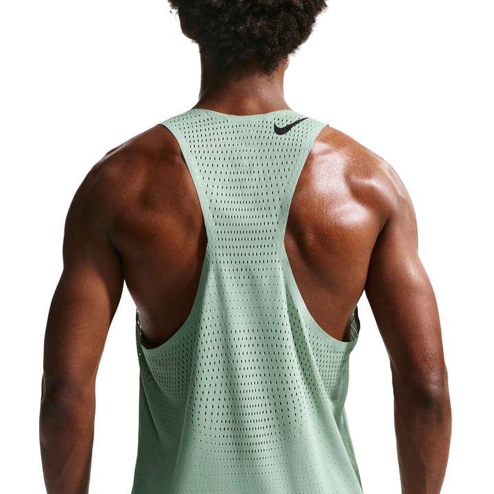 Nike Herren AeroSwift Dri-FIT ADV Lauf-Singlet – Dampf/Schwarz