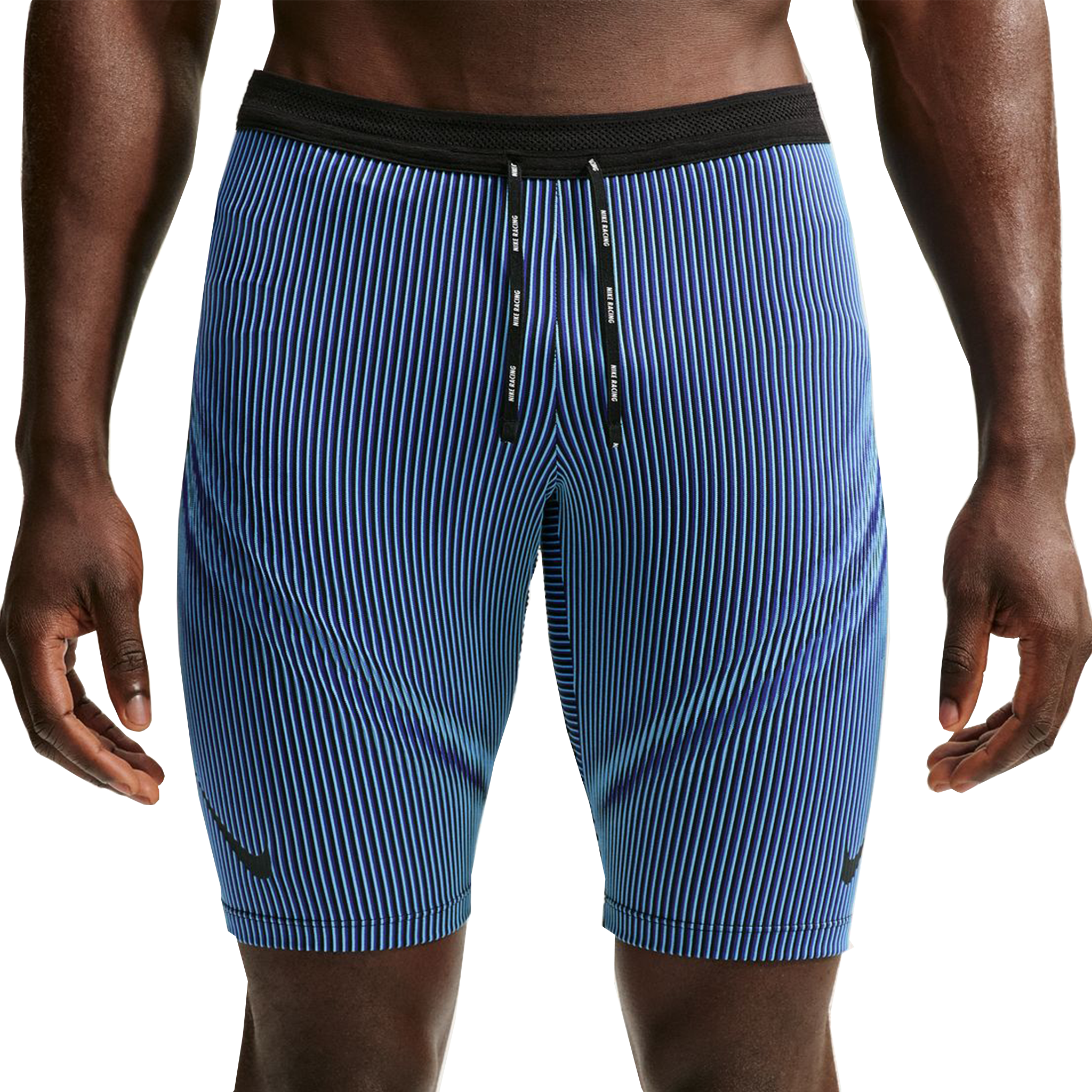 Nike Mens Dri-FIT ADV 1/2 Length AeroSwift Tights - Baltic Blue/Black/Old Royal/Black - SU26