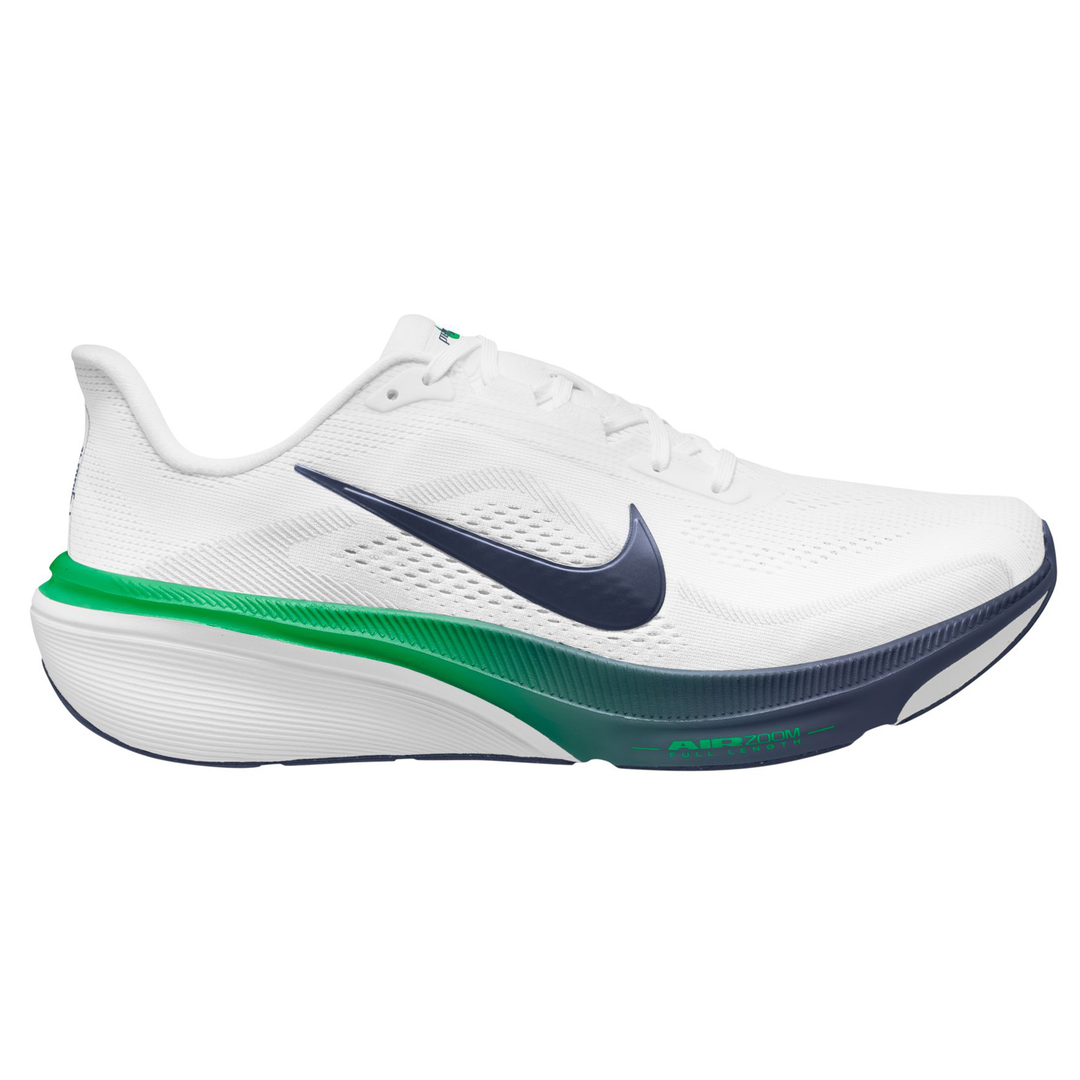 Nike Mens Pegasus 42 - White/Midnight Navy/Green Spark - Neutral - FA26