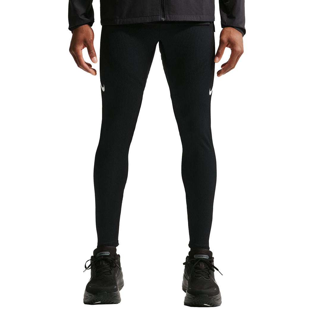 Nike Mens Dri-FIT ADV AeroSwift Running Tights - Black/Summit White