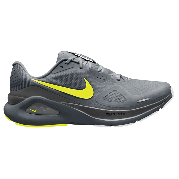 Nike Mens Structure 26 - Cool Grey/Lemon Venom/Dark Smoke Grey - Stability - HO26