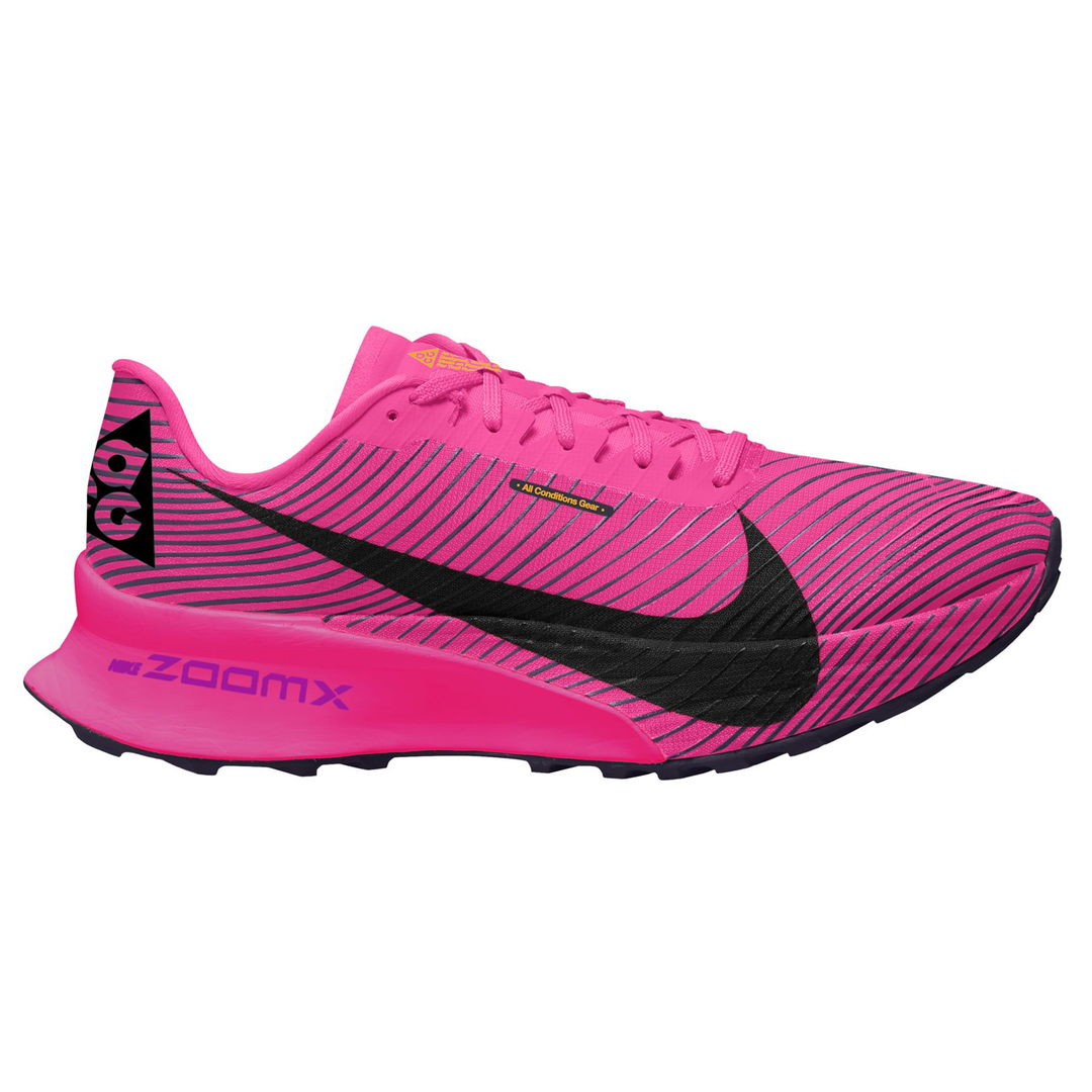 Nike Mens Ultrafly 2 ACG - Hyper Pink/Black/Purple Dynasty - Trail - HO26