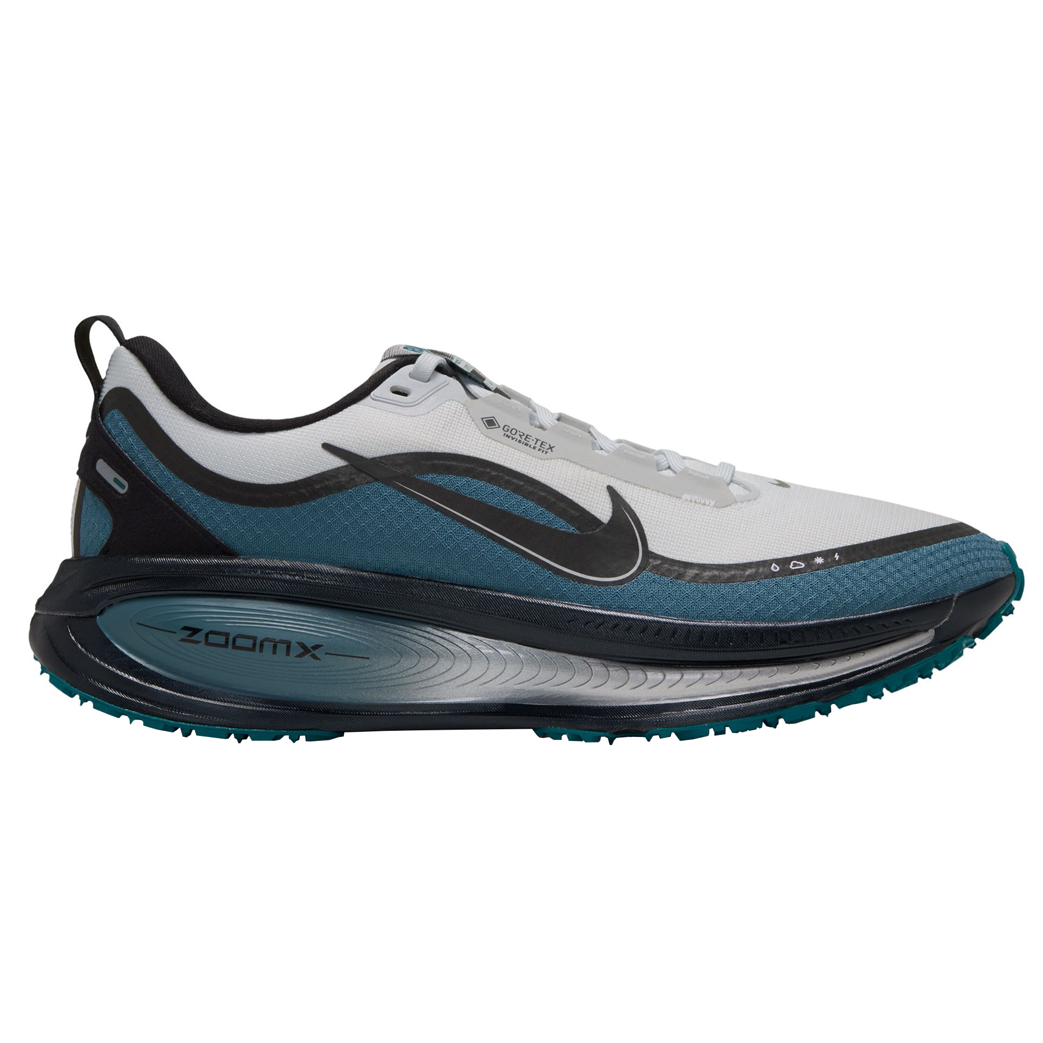 Nike Mens Vomero 18 GTX - Off White/Black/Smokey Blue - Neutral - HO26