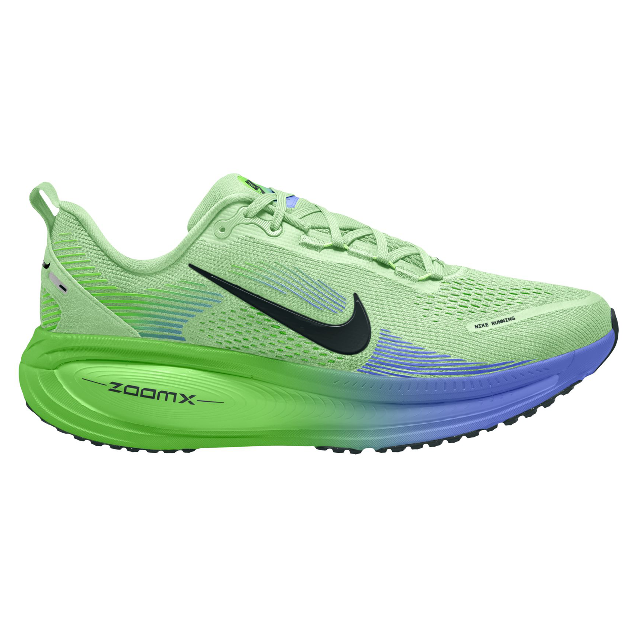 Nike Mens Vomero 18 - White/Black Spruce/Volt Tint/Sapphire - Neutral - SU26
