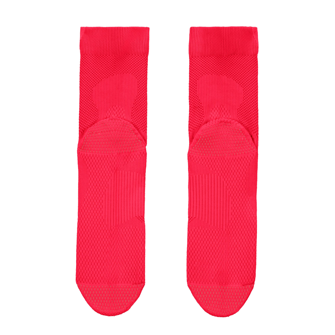 Nike Running Lightweight Micro Crew Socks - Laser Crimson/Light Crimson/Pink Smoke