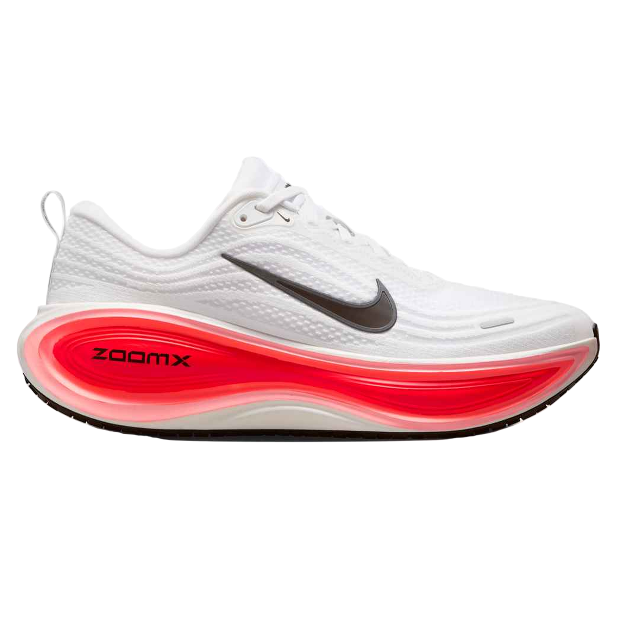 Nike Mens Vomero Plus - White/Black/Bright Crimson - Neutral - FA25