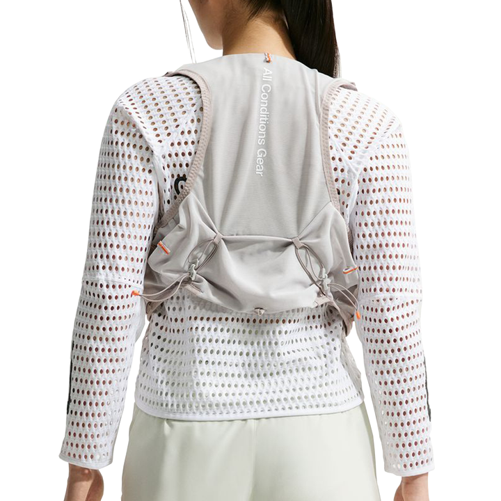 Nike ACG Womens Dri-FIT Radical AirFlow NXT L/S Trail Running Top - White/Anthracite - HO26